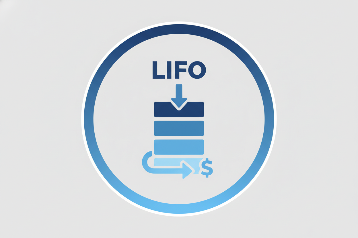 LIFO accounting method icon